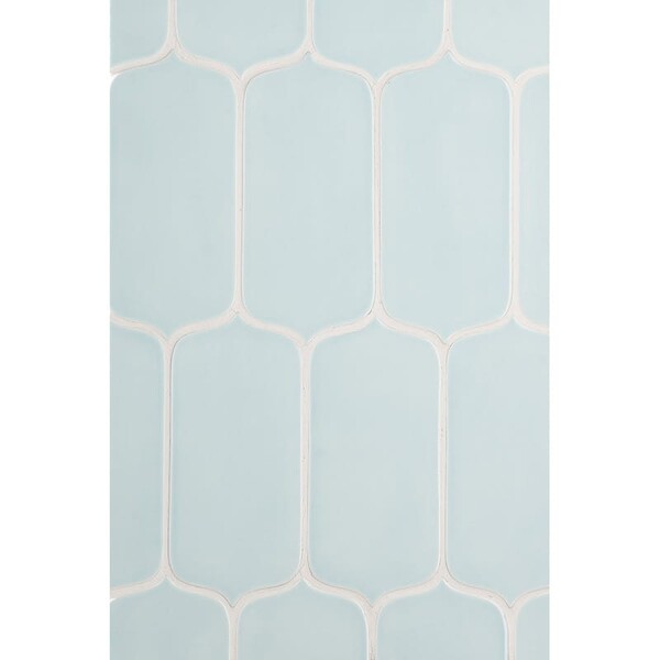 Jules Glossy Tear Field Ceramic Tile 3 5/8×8 Image