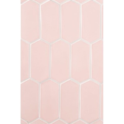 Image de carreau de céramique Rosie Glossy Picket 3×6