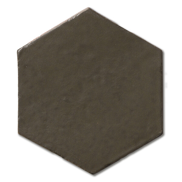 Olivin Matte Hexagon Glazed Terracotta Tile 6×6 Image
