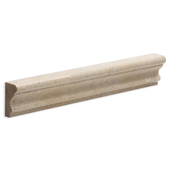 Seashell Honed Andorra Limestone Moldings 2×12 Image