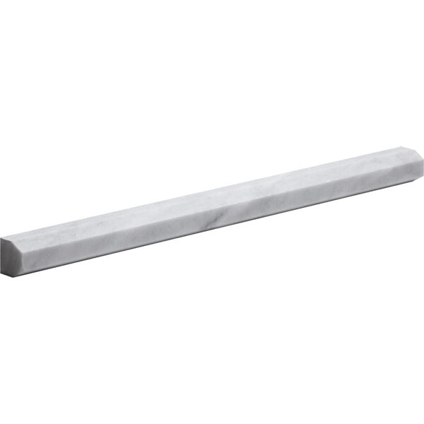 Avenza Honed Pencil Liner Marble Moldings 11/16×12 Image