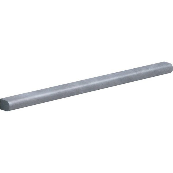 Allure Light Polished Pencil Liner Marble Moldings 1/2×12 Image