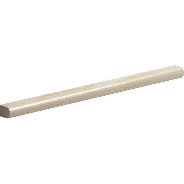 Cappuccino Polierter Bleistiftliner Marmorleisten 1/2×12 Bild