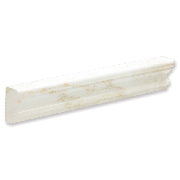 Calacatta Amber Honed Andorra Marble Moldings 2×12 Image