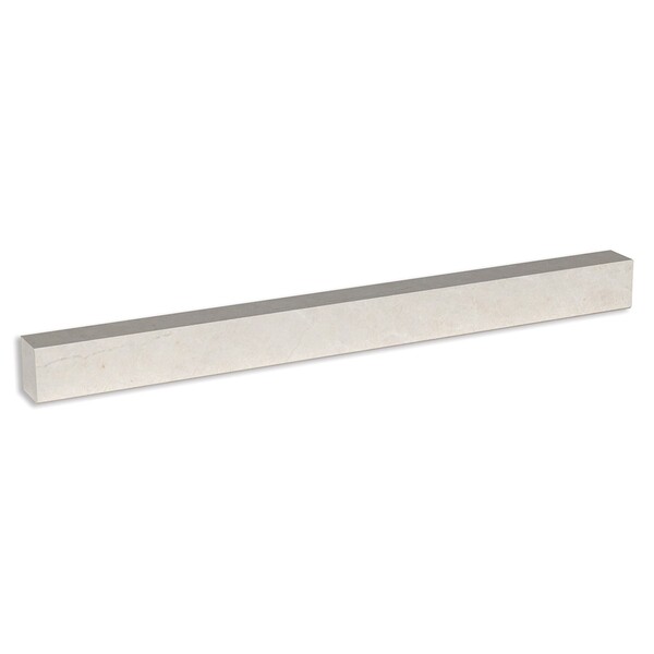 Vanilla Honed Flatiron Marble Moldings 1×12 Image
