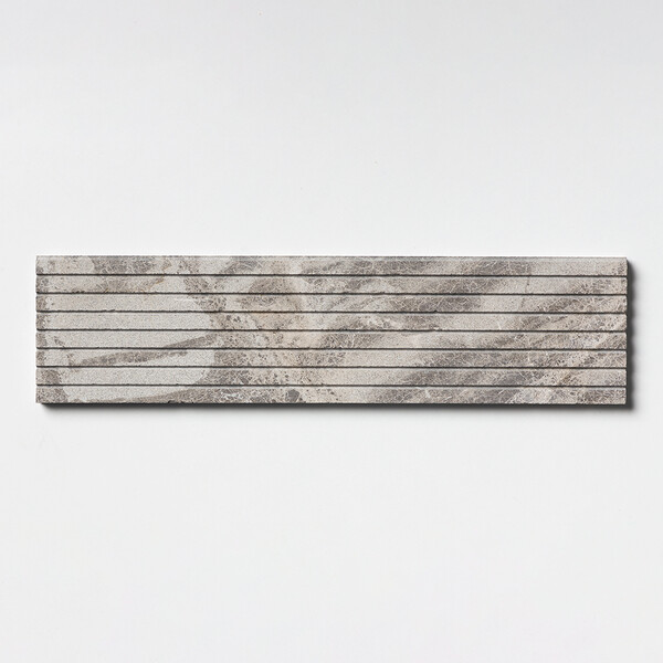 Maroon Di Notte Leather Ethan Marble Tile 6×24 Image