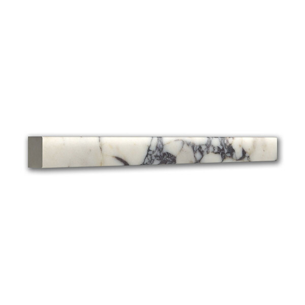 Calacatta Picasso Parlatılmış Flatiron Mermer Kalıplar 1×12 Resim