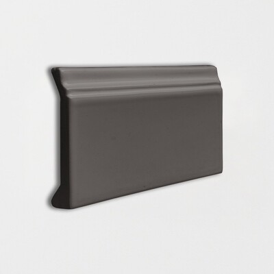 Barn Glossy Base Trim Ceramic Moldings 4 3/16×6 Image