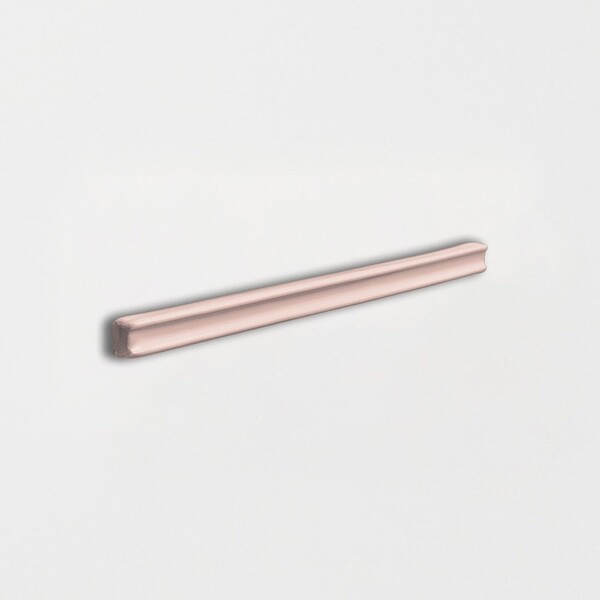 Rosie Glossy Pencil Trim Ceramic Moldings 5/8×6 Image