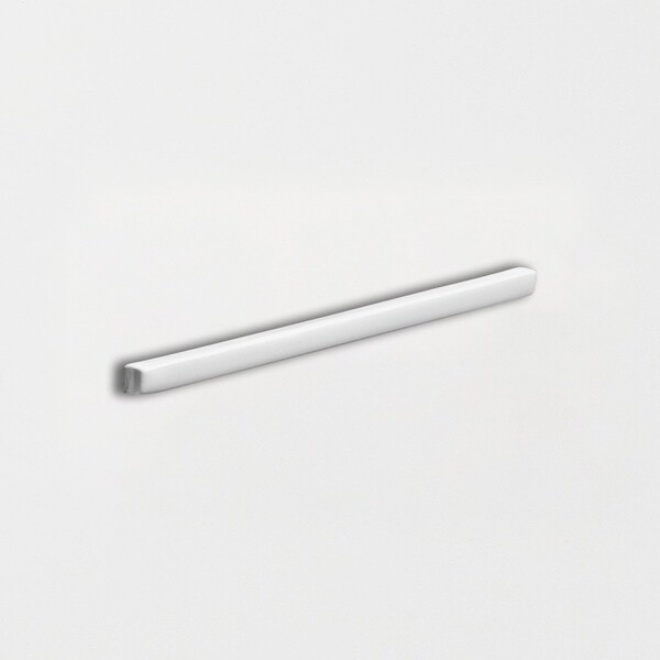 Satin Cotton Matte Edge Trim Ceramic Moldings 3/8×6 Image