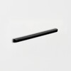 Black Glossy Edge Trim Ceramic Moldings 3/8×6 Image