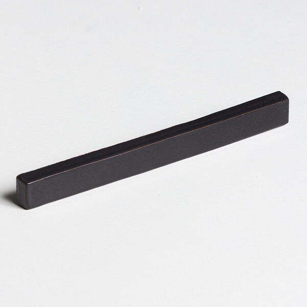 Majesty Black Glossy Edge Trim Glazed Terracotta Moldings 5/8×6 Image