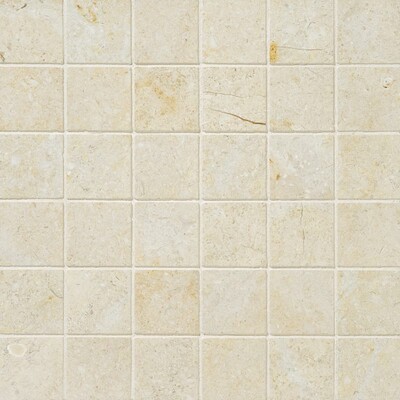 Casablanca Honed 2×2 Limestone Mosaic 12×12 Image