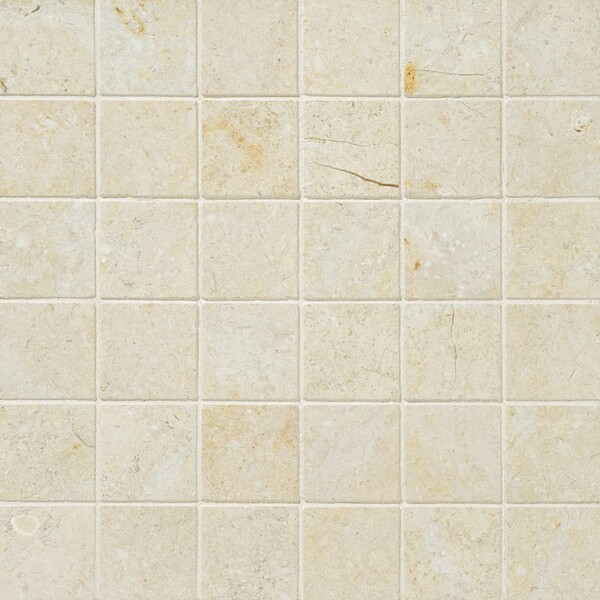 Casablanca Honed 2×2 Limestone Mosaic 12×12 Image