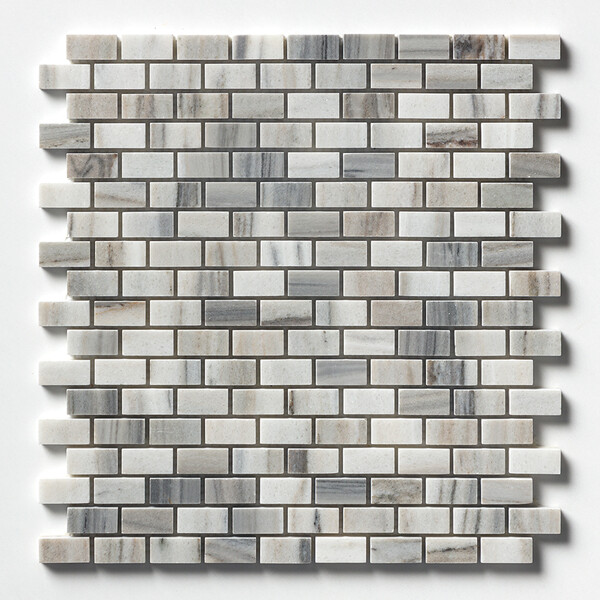Verona Cilalı 5/8×1 1/4 Mermer Mozaik 12×12 Resim