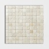 Seashell Tumbled 1×1 Limestone Mosaic 12×12 Image