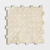 Casablanca&afyon Sugar Honed Basket Weave Limestone Mosaic 12×12 Image