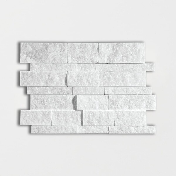 Avalon Split Face Slides Marble Mosaic 11×17 Image