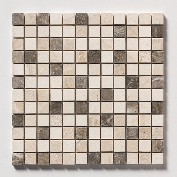 Florence Honed 1×1 Marble Mosaic 12×12 Image