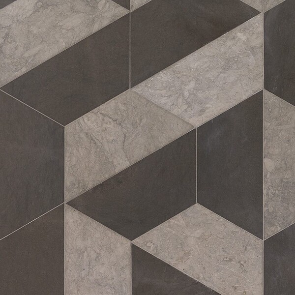 Britannia, Bosphorus Honed Mcm Hexagon 8 Marble Mosaic 8 Inch Image