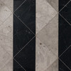 Britannia, Black Honed Mcm Square Marble Mosaic 8×8 Image
