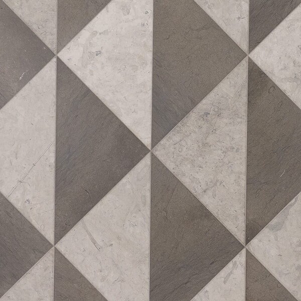 Britannia, Bosphorus Honed Mcm Square Marble Mosaic 8×8 Image