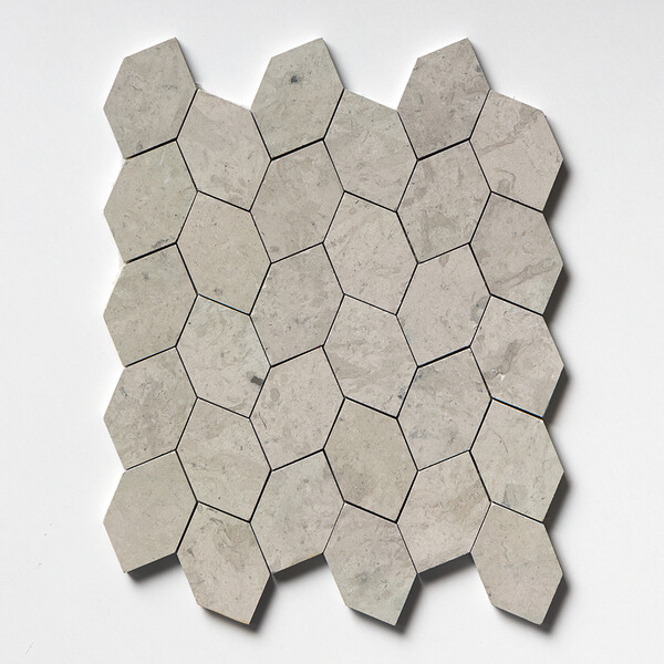 Britannia Honed Autumn Leaf Limestone Mosaic 11 13/16×13 9/16 Image