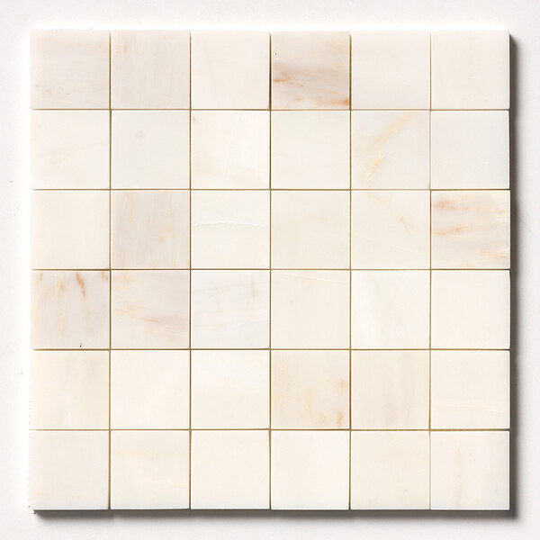Calacatta Amber Honed 2×2 Marble Mosaic 12×12 Image