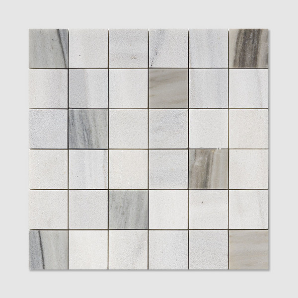 Skyline Multi Finish 2×2 Marble Mosaic 12×12 Image