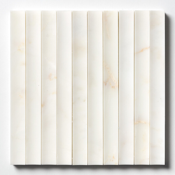 Calacatta Amber Honed Ion Marble Mosaic 12×12 Image