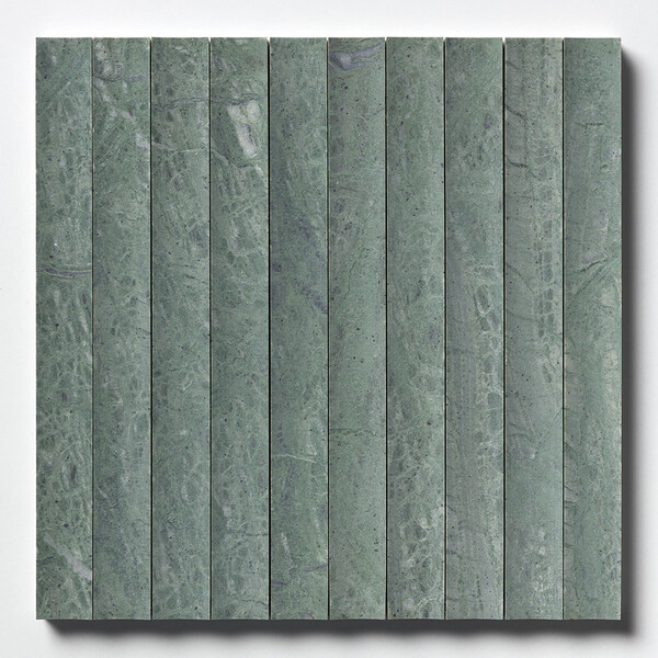 Verde Tia Honed Ion Marble Mosaic 12×12 Image