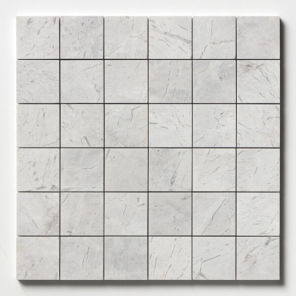 Avalanche Honed 2×2 Marble Mosaic 12×12 Image