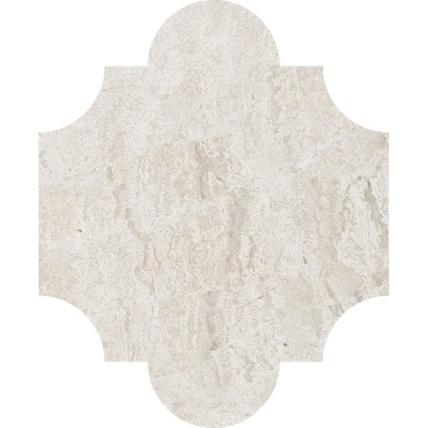 San Felipe Diana Royal Polished Marble Waterjet Decos 8×9 3/4 Image