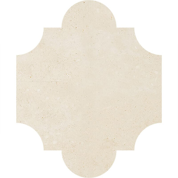 San Felipe Casablanca Honed Limestone Waterjet Decos 8×9 3/4 Image