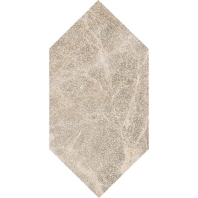 Large Picket Paradise Leather Marble Waterjet Decos 6x12