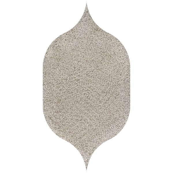 Gothic Arabesque Bosphorus Full Grain Marble Waterjet Decos 4 7/8×8 13/16 Image