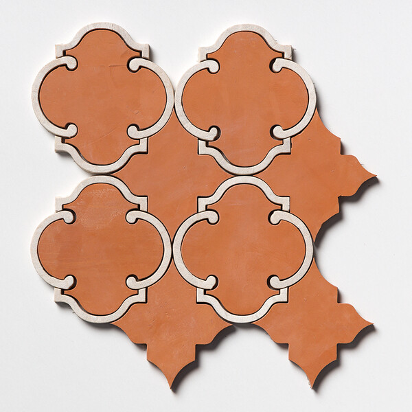 Diana Royal Leather Casablanca Marble Mosaic 10 1/2×11 3/16 Image