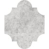 Immagine decorativa Waterjet in marmo levigato Silver Shadow di San Felipe 8×9 3/4