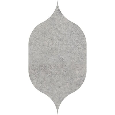 Gotik Arabesk Britanya Koyu Cilalı Kireçtaşı Su Jeti Dekoratifleri 4 7/8×8 13/16 Resim