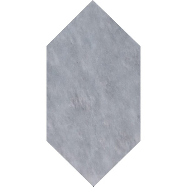 Large Picket Allure Light Polished Marble Waterjet Decos 6×12 Image