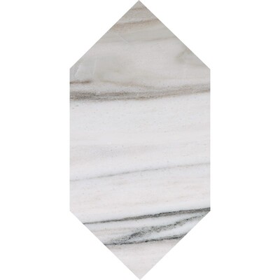 Large Picket Skyline Polished Marble Waterjet Decos 6×12 Image