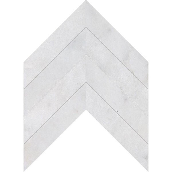 Chevron Avalon Polished Marble Waterjet Decos 13×10 Image