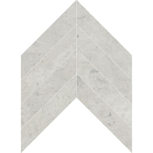 Chevron Britannia Honed Limestone Waterjet Decos 13×10 Image