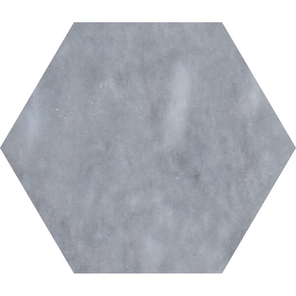 Hexagon Allure Light Honed Marble Waterjet Decos 5 25/32×5 Image