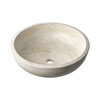 Diana Royal Honed Vessel Marble Sink 18×6 Image