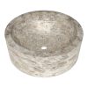 Silverado Honed Bowl Travertine Sink 16 9/16×5 7/8 Image