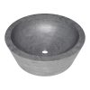 Allure Honed Circle Bowl Marble Sink 16 9/16×5 7/8 Image