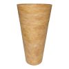 Walnut Dark Honed Pedestal Travertine Sink 16 9/16×35 28/64 Image