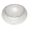 Avalon Honed Cambered Marble Sink 16 9/16×5 7/8 Image