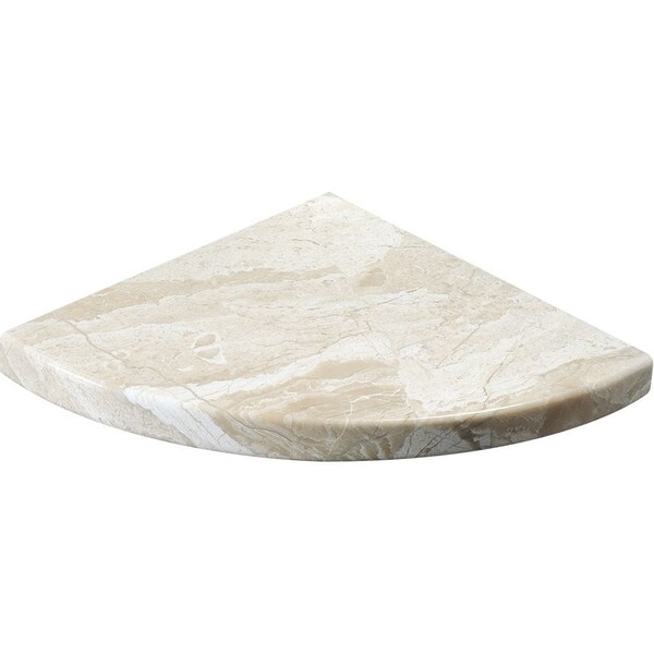 Diana Royal Honed Marble Corner Shelves 8×8 Image